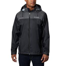 Columbia Herren Glennaker Lake Regenjacke Shell-Jacke, Schwarz, Grill, 2X Tall von Columbia