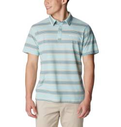 Columbia Herren Hills Poloshirt Polohemd, Spray Thistletown Stripe, XL von Columbia