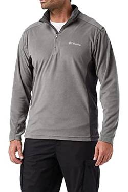 Columbia Herren Klamath Range II Halber Reißverschluss Pullover, grau, M von Columbia