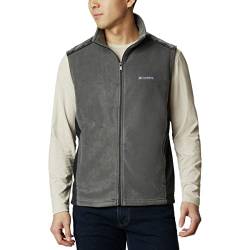 Columbia Herren Steens Mountain Vest Fleece Weste, Grill/Schwarz, 3XL EU von Columbia