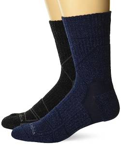 Columbia Herren Wandersocken, mittelschwer, 2 Stück, Mehrfarbig, 43-47 EU von Columbia