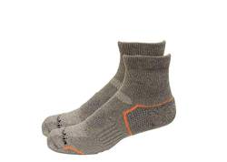 Columbia Herren Wandersocken Viertel 4 Paar Herren 39-47 Schuhgröße, grau von Columbia