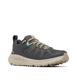 Columbia Konos XCEL Waterproof Low, Niedrige Trekking- und Wanderschuhe, Shark, Sage Leaf, von Columbia