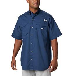 Columbia Men’s PFG Bonehead Short Sleeve Fishing Shirt, 100% Cotton von Columbia