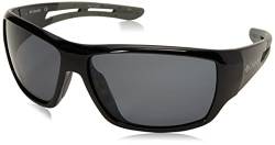 Columbia Men's Sunglasses C525SP UTILIZER - Shiny Black/Silver Flash with <<>> Lens von Columbia