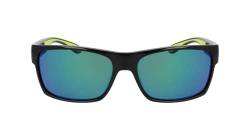 Columbia Men's Sunglasses C566SP BRISK TRAIL - Black/Green Flash with Polar Grey W/Green Flash Lens von Columbia