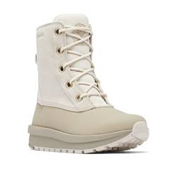 Columbia Moritza Shield Omni-Heat wasserdichte Schneestiefel für Damen, Weiß (Fawn x Canvas Tan), 36.5 EU von Columbia