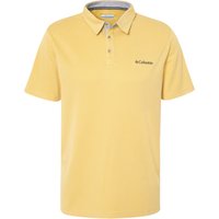Columbia Nelson Point™ Poloshirt, für Herren, gelb, L von Columbia