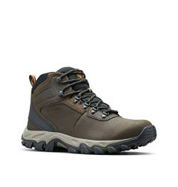 Columbia Newton Ridge Plus II WP wasserdichte Wanderstiefel für Herren, Braun (Cordovan x Squash), 49 EU von Columbia