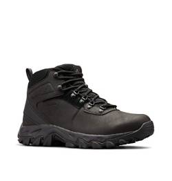 Columbia Newton Ridge Plus II WP wasserdichte Wanderstiefel für Herren, Schwarz (Black x Black), 40.5 EU von Columbia