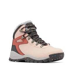 Columbia Newton Ridge Plus Omni-Heat Winterstiefel für Damen, Orange (Peach Blossom x Dark Grey), 39 EU von Columbia