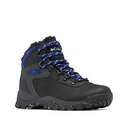 Columbia Newton Ridge Plus Omni-Heat Winterstiefel für Damen, Schwarz (Black x Dark Sapphire), 37 EU von Columbia