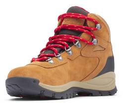 Columbia Newton Ridge Plus WP Amped wasserdichte Wanderstiefel für Damen, Braun (Elk x Mountain Red), 40 EU von Columbia