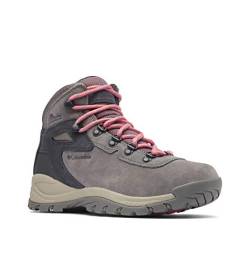 Columbia Newton Ridge Plus WP Amped wasserdichte Wanderstiefel für Damen, Schwarz (Stratus x Canyon Rose), 38 EU von Columbia