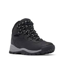 Columbia Newton Ridge Plus Wanderstiefel für Damen, Schwarz (Black x Chalk), 39.5 EU von Columbia