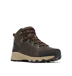 Columbia Peakfreak II Mid Outdry WP Leather wasserdichte Wanderstiefel für Herren, Braun (Cordovan x Black), 42 EU von Columbia