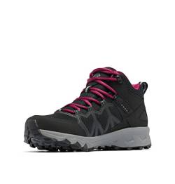 Columbia Peakfreak II Mid Outdry WP wasserdichte Wanderstiefel für Damen, Schwarz (Black x Ti Grey Steel), 40 EU von Columbia