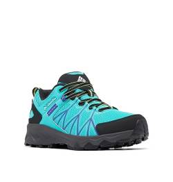 Columbia Peakfreak II Outdry WP wasserdichte Wanderschuhe für Damen, Blau (Bright Aqua x Tippet), 39.5 EU von Columbia