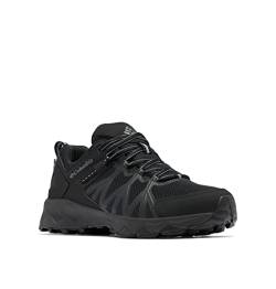 Columbia Peakfreak II Outdry WP wasserdichte Wanderschuhe für Herren, Schwarz (Black x Shark), 45 EU von Columbia