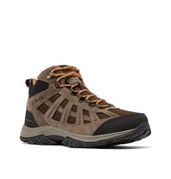 Columbia Redmond III Mid WP wasserdichte Wanderstiefel für Herren, Braun (Cordovan x Elk), 41 EU von Columbia