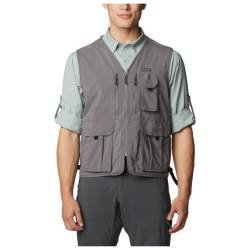 Columbia - Silver Ridge Utility Vest - Softshellweste Gr L grau von Columbia