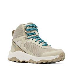 Columbia Trailstorm Ascend Mid WP wasserdichte Wanderstiefel für Damen, Braun (Canvas Tan x River Blue), 41 EU von Columbia