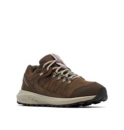 Columbia Trailstorm Crest Waterproof wasserdichte Trekking Und Wanderschuhe für Damen, Braun (Cordovan x Kettle), 39.5 EU von Columbia