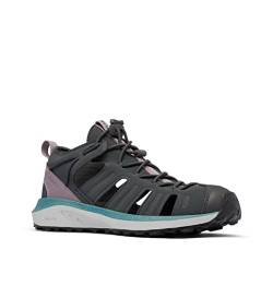 Columbia Trailstorm H20 wasserdichte Trekkingsandalen für Damen, Grau (Dark Grey x Deep Wisteria), 41 EU von Columbia