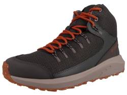 Columbia Trailstorm Mid WP Omni-Heat wasserdichte Wanderstiefel für Herren, Grün (Gravel x Warm Copper), 42.5 EU von Columbia