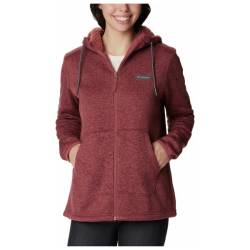 Columbia - Women's Sweater Weather Sherpa Full Zip - Fleecejacke Gr XS blau;rot von Columbia