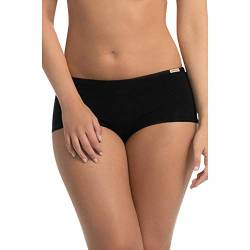 Comazo Earth Damen Panty Bio-Baumwolle, Schwarz, Gr. 38 von Comazo Earth