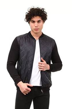 Come Voglio Herren FR-CV-TR-000007 Mantel, Black, XL von Come Voglio