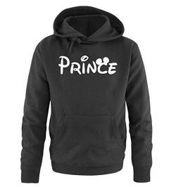 Comedy Shirts - Prince - Mickey - Herren Hoodie - Schwarz / Weiss Gr. XXL von Comedy Shirts