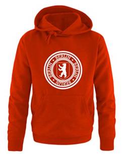 Comedy Shirts Stadtwappen Berlin - Herren Hoodie - Rot/Weiss Gr. L von Comedy Shirts