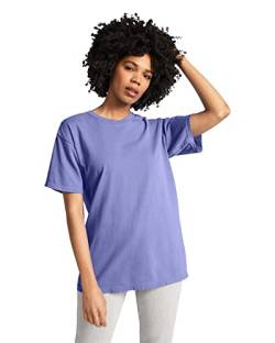 Comfort Colors Herren Kurzärmeliges, Stil 1717 T-Shirt, Violett (1er-Pack), XL von Comfort Colors