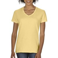 Comfort Colours V-Shirt Comfort Colors Damen T-Shirt V-Neck V-Ausschnitt Baumwolle Shirt von Comfort Colours