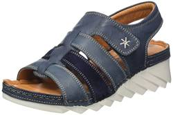 Comfortabel Damen 710085-05 Sandale mit Absatz, Blau, 41 EU Weit von Comfortabel