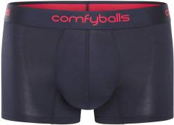 Comfyballs Premium Boxershorts, Boxershorts maßgeschneidert für Sport und Training, Herren Boxershorts, Packagefront Technologie, Regular Modell von Comfyballs