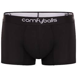 Comfyballs Premium Boxershorts aus weichem Lyocell-Gewebe, Boxershorts in Regulare-Modell, Herren-Boxershorts mit Packagefront-Technologie von Comfyballs