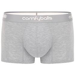 Comfyballs Premium Boxershorts aus weichem Lyocell-Gewebe, Boxershorts in Regulare-Modell, Herren-Boxershorts mit Packagefront-Technologie von Comfyballs