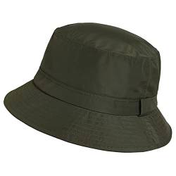 Comhats Herren Damen Wasserdichter Fischerhut zum Spazierengehen, Golf, Safari, Damen-Regenhüte, LSF 50+, Sonnenhut, verstellbar, verstaubar, winddicht, grün, 58 von Comhats