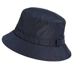 Comhats Herren Damen Wasserdichter Fischerhut zum Spazierengehen, Golf, Safari, Damen-Regenhüte, LSF 50+, Sonnenhut, verstellbar, verstaubar, winddicht, navy, 60 von Comhats