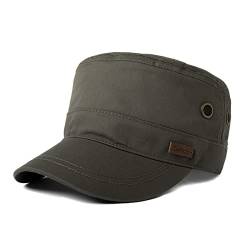 Comhats Herren Military Army Cap Sonnen Wandernhut Sport Baseballcap Dunkelgrau XL von Comhats