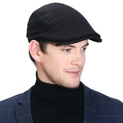 Comhats Herren Winter Schapka Schiebermütze trappermütze Winterhüte Duckbill Gatsby Basecap L Schwarz von Comhats