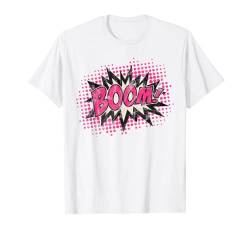 Comic Boom Bang Pow Kaboom Explosion Sprechblase Vintage T-Shirt von Comic T-shirts & Hoodies