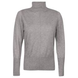 Comma Damen Rollkragen Pullover light grey 38 von Comma CI