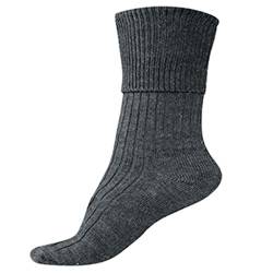 Commando Industries CI 1 Paar Bundeswehr Socken Grau BW Stiefelsocken Kniestrümpfe Strumpf in verschiedenen Größen (45-47) von Commando Industries