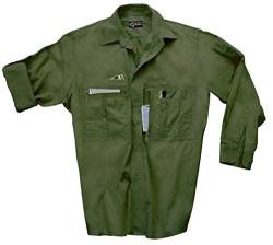 Commando Industries CI Traveller Hemd mit vielen Taschen Outdoorhemd Reisehemd Freizeitshirt Verschiedene Ausführungen (M, Oliv) von Commando Industries