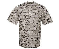 Commando Industries Herren US Army T-Shirt mit Tarnmuster (Digital Citytarn/XL) von Commando Industries
