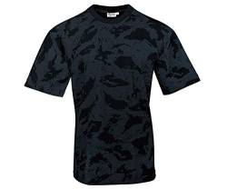 Commando Industries Herren US Army T-Shirt mit Tarnmuster (Night camo/XL) von Commando Industries